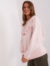 Bluza-EM-BL-617-14.09-jasny różowy rozmiar - ONE SIZE