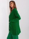 Kardigan-BA-SW-0241.67P-zielony rozmiar - ONE SIZE