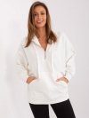 Bluza-FA-BL-8809.80-ecru rozmiar - ONE SIZE