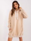 Bluza-EM-BL-704.99P-beżowy rozmiar - ONE SIZE