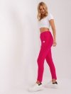 Spodnie dresowe-RV-DR-8370-1.57P-fuksjowy rozmiar - S/M