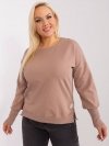 Bluzka-RV-BZ-9144.37-ciemny bezowy rozmiar - ONE SIZE