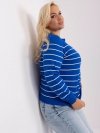 Bluzka-RV-BZ-9243.27P-kobaltowy rozmiar - ONE SIZE