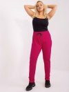 Spodnie dresowe-RV-DR-4765.52-fuksjowy rozmiar - 2XL