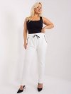 Spodnie dresowe-RV-DR-4765.52-ecru rozmiar - 3XL