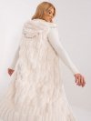 Kamizelka-AT-KZ-2368-1.06-ecru rozmiar - L/XL