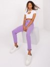 Spodnie dresowe-RV-DR-8835.10-fioletowy rozmiar - L/XL