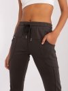 Spodnie dresowe-RV-DR-8696.20-khaki rozmiar - L/XL