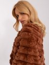 Poncho-AT-PN-2347.16-jasny brązowy rozmiar - ONE SIZE