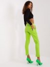 Spodnie dresowe-RV-DR-8380.25P-limonkowy rozmiar - S/M