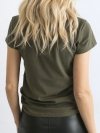 T-shirt-RV-TS-4623.99-ciemny khaki rozmiar - XS