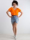 T-shirt-RV-TS-4832.39P-pomarańczowy rozmiar - S
