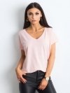 T-shirt-RV-TS-4832.02P-jasny różowy rozmiar - XS