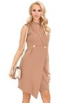 Sukienka Matemia Camel rozmiar - L