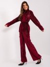Komplet-LK-KMPL-509498.08-bordowy rozmiar - L/XL
