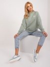Bluza-D10088BC02656A-pistacjowy rozmiar - XS