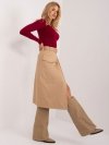 Spódnica-EM-SD-B9223.25-camelowy rozmiar - L