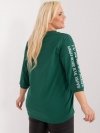 Bluzka-RV-BZ-9450.36-ciemny zielony rozmiar - ONE SIZE