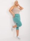 Spodnie-AT-SP-73019.39-mietowy rozmiar - 50