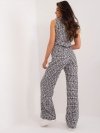 Spodnie-LK-SP-509563.20X-szaro-czarny rozmiar - L/XL