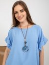 Bluzka-DHJ-BZ-8336.04-jasny niebieski rozmiar - ONE SIZE