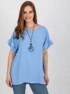 Bluzka-DHJ-BZ-8336.04-jasny niebieski rozmiar - ONE SIZE