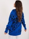 Kardigan-BA-SW-12038.20-kobaltowy rozmiar - ONE SIZE