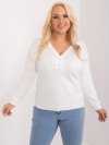 Bluzka-RV-BZ-9241.54-ecru rozmiar - ONE SIZE
