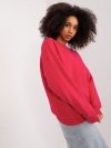 Bluza-BA-BL-0106.27-ciemny różowy rozmiar - L