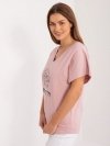Bluzka-FA-BZ-9343.38-ciemny różowy rozmiar - ONE SIZE