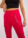 Spodnie dresowe-RV-DR-9604.27-czerwony rozmiar - S/M