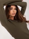 Bluzka-RV-BZ-9112.48P-khaki rozmiar - ONE SIZE