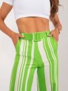 Spodnie-DHJ-SP-5077.68-jasny zielony rozmiar - XL