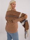 Szalik-AT-SZ-2315.33-brązowy rozmiar - ONE SIZE