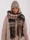 Szalik-AT-SZ-231301.21-brązowy rozmiar - ONE SIZE