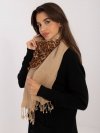 Szalik-AT-SZ-ENEC-A97.88-camelowy rozmiar - ONE SIZE