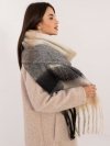Szalik-AT-SZ-2312501.62-czarno-beżowy rozmiar - ONE SIZE