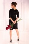 Sukienka Nysani Black rozmiar - XL