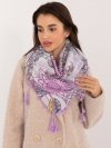 Chustka-AT-CH-EC571.53-fioletowy rozmiar - ONE SIZE