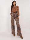 Spodnie-LK-SP-509798.67-camelowy rozmiar - 40