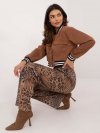 Spodnie-LK-SP-509798.67-camelowy rozmiar - 42