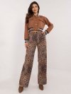 Spodnie-LK-SP-509798.67-camelowy rozmiar - 38