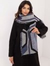 Szalik-AT-SZ-2101.22P-szaro-czarny rozmiar - ONE SIZE