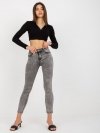 Spodnie jeans-NM-SP-H206.85-ciemny szary rozmiar - XS