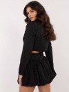 Spódnica-DHJ-SD-A8669.27-czarny rozmiar - S/M