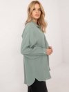 Koszula-D70032M11066D3-pistacjowy rozmiar - L/XL