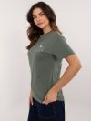 Bluzka-D12022AC02645F-khaki rozmiar - XS