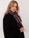 Szalik-AT-SZ-0247.83P-fioletowy rozmiar - ONE SIZE