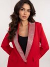 Marynarka-DHJ-MA-19926.85P-czerwony rozmiar - ONE SIZE
