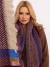 Szalik-AT-SZ-18301.19-bordowy rozmiar - ONE SIZE